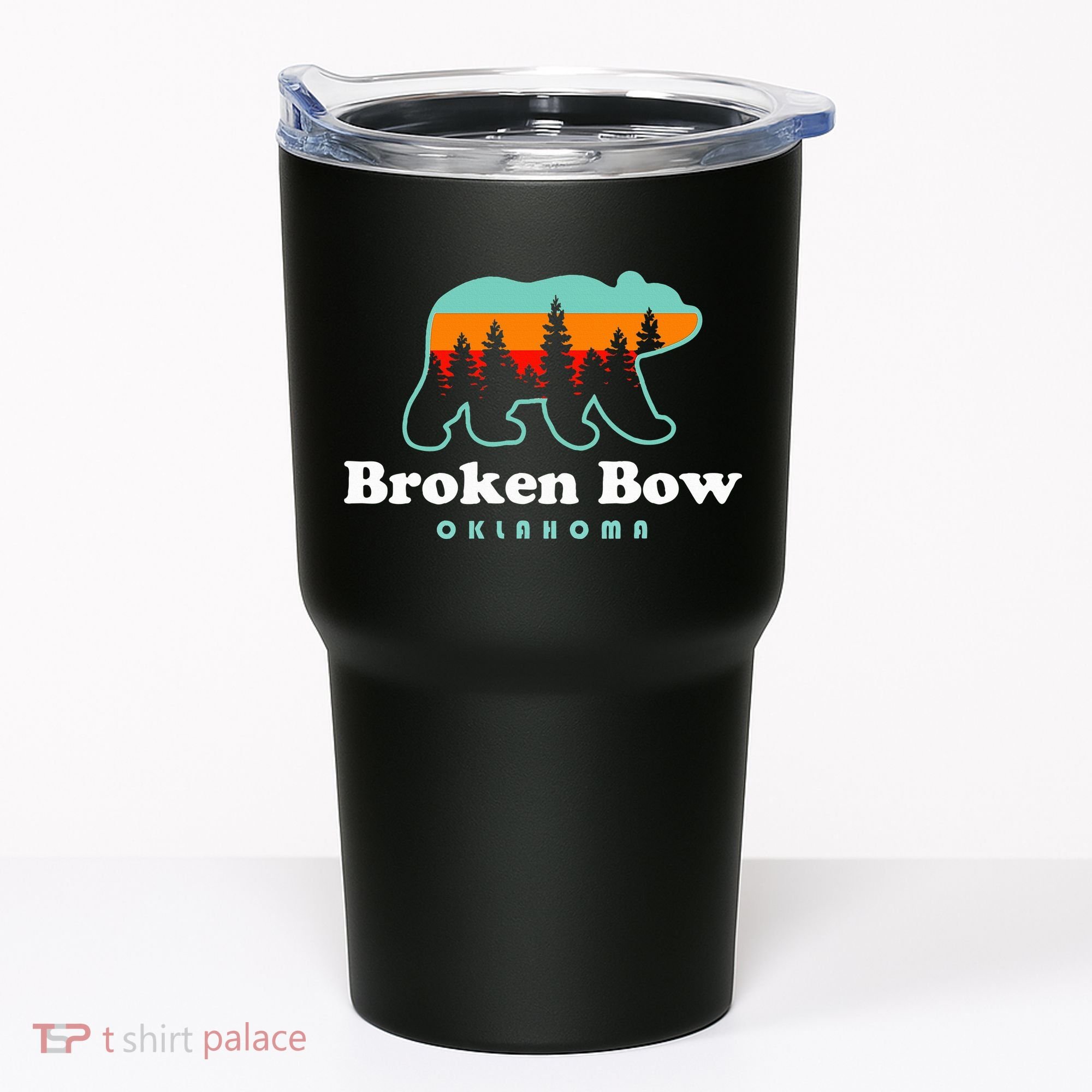 Broken Bow Oklahoma Lake Outdoors Bear Tumbler