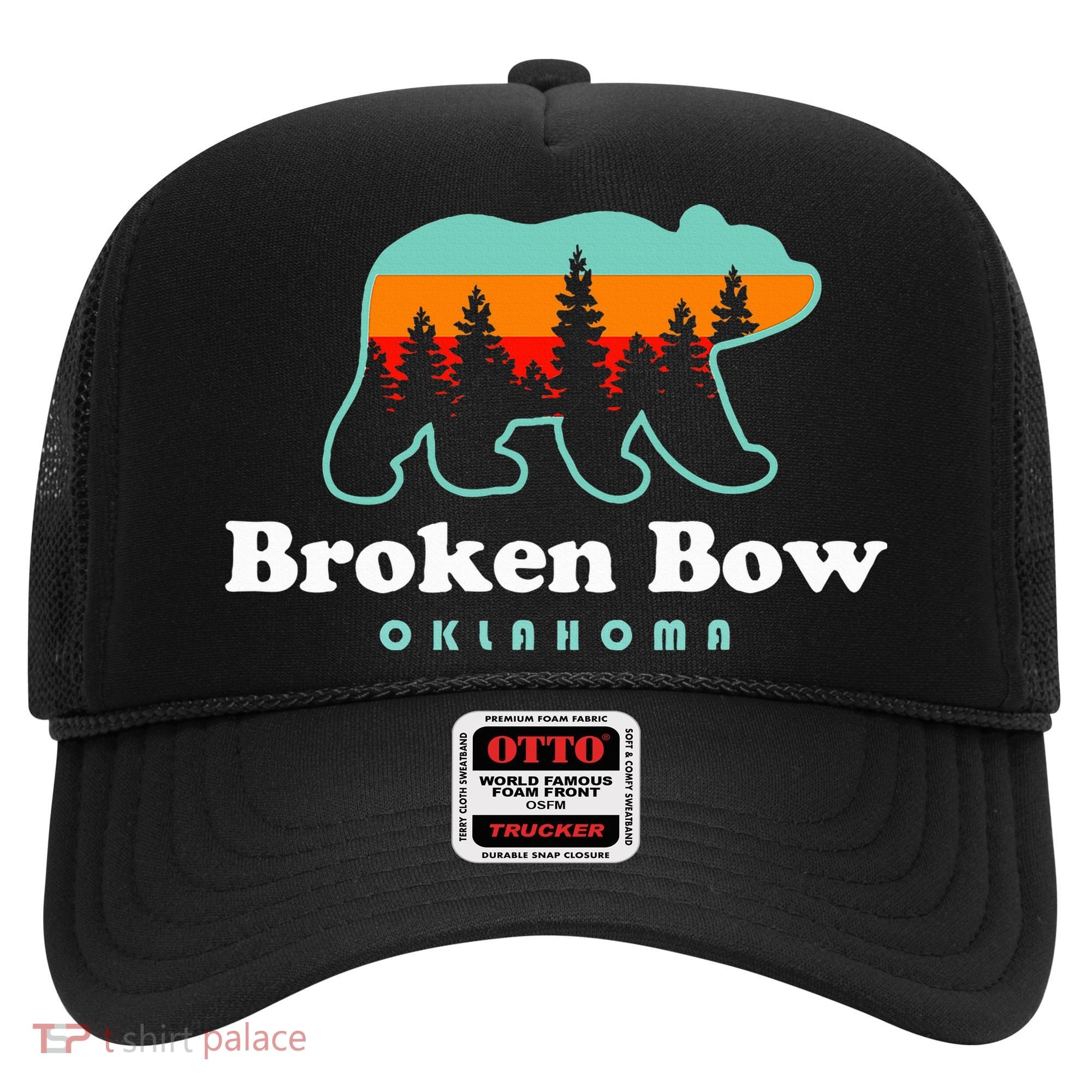 Broken Bow Oklahoma Lake Outdoors Bear Hat