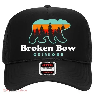 Broken Bow Oklahoma Lake Outdoors Bear Hat