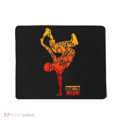 Breakdancing Boombox One Hand Freeze Hip Hop Breaking Mousepad