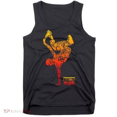 Breakdancing Boombox One Hand Freeze Hip Hop Breaking Tank Top
