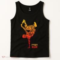 Breakdancing Boombox One Hand Freeze Hip Hop Breaking Tank Top thumb 2