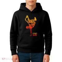 Breakdancing Boombox One Hand Freeze Hip Hop Breaking Kids Hoodie thumb 4