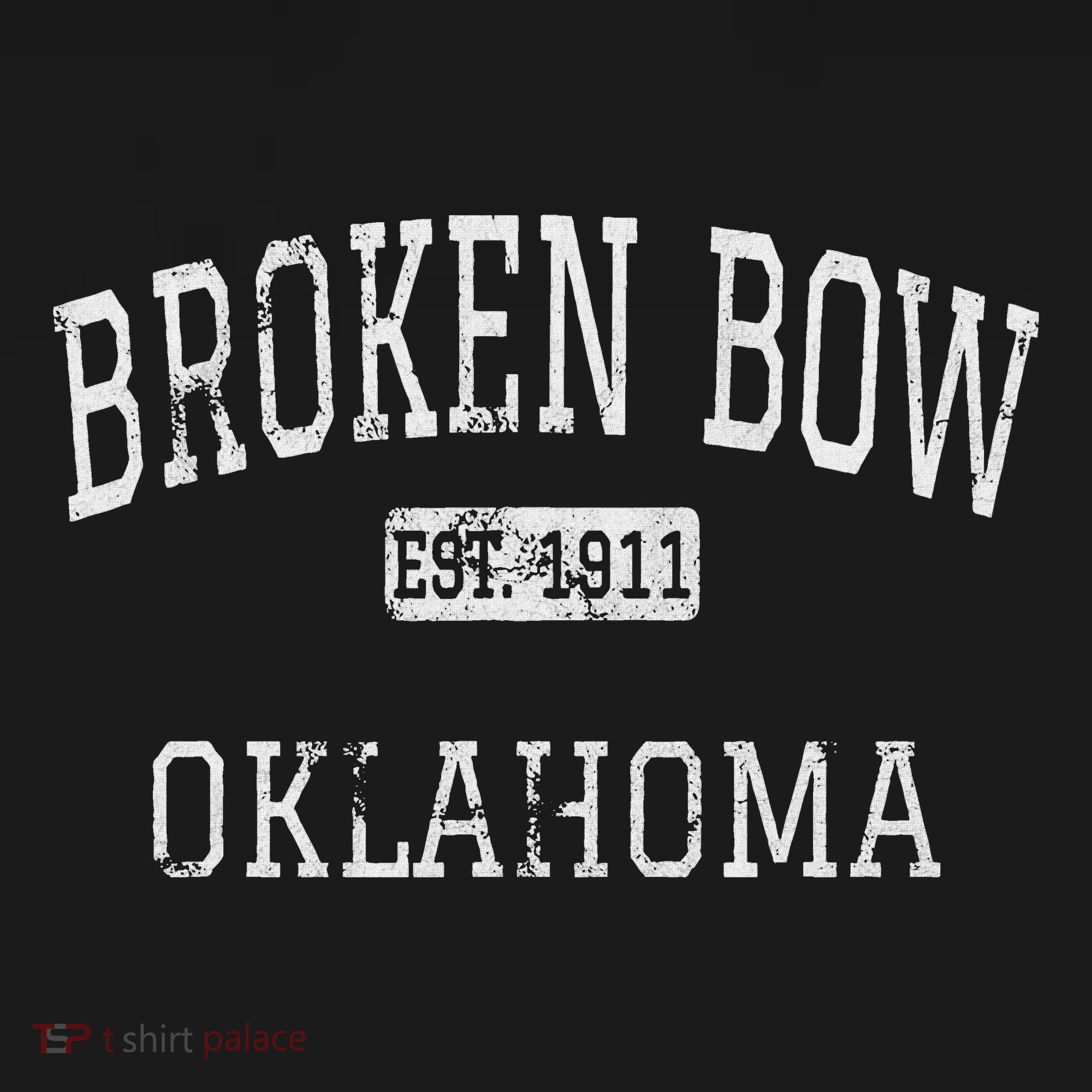 Broken Bow Oklahoma Ok Vintage T-Shirt