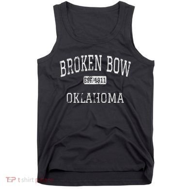Broken Bow Oklahoma Ok Vintage Tank Top