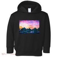 Bora Bora Oceania Oil Paint Toddler Hoodie thumb 0