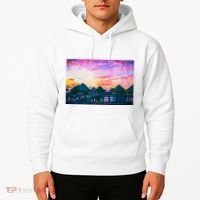 Bora Bora Oceania Oil Paint Hoodie thumb 2