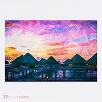 Bora Bora Oceania Oil Paint Sweatshirt thumb 3