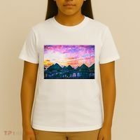 Bora Bora Oceania Oil Paint T-Shirt thumb 4