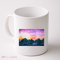 Bora Bora Oceania Oil Paint Coffee Mug thumb 0