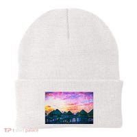 Bora Bora Oceania Oil Paint Beanie thumb 0