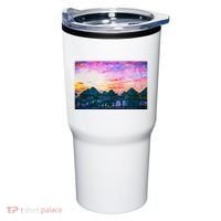Bora Bora Oceania Oil Paint Tumbler thumb 0