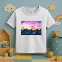 Bora Bora Oceania Oil Paint Toddler T-Shirt thumb 3