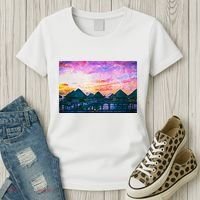 Bora Bora Oceania Oil Paint Women's T-Shirt thumb 3