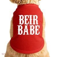 Beir Babe Oktoberfest Funny Doggie Tank thumb 0