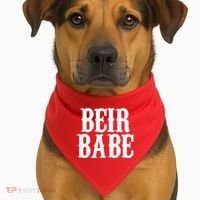 Beir Babe Oktoberfest Funny USA-Made Doggie Bandana thumb 1