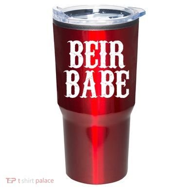 Beir Babe Oktoberfest Funny Tumbler