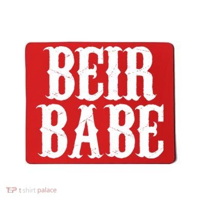 Beir Babe Oktoberfest Funny Mousepad