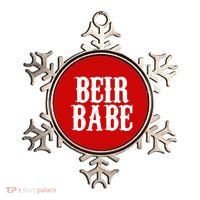 Beir Babe Oktoberfest Funny Ornament thumb 0