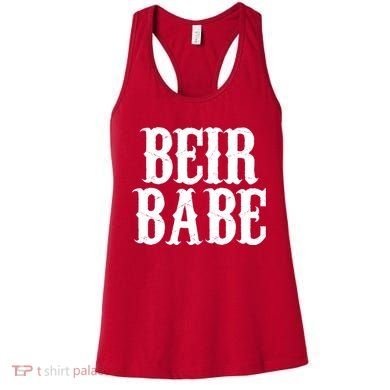 Beir Babe Oktoberfest Funny Women's Tank Top