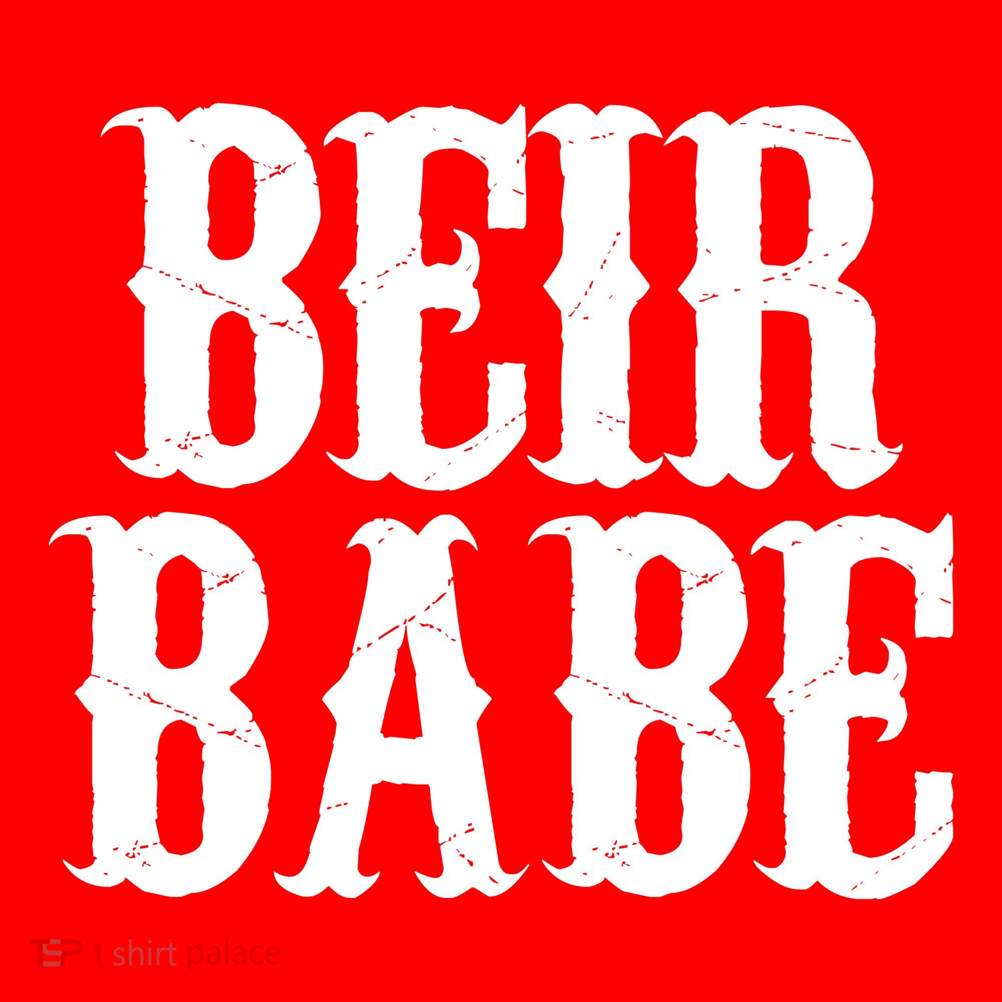 Beir Babe Oktoberfest Funny Women's Tank Top