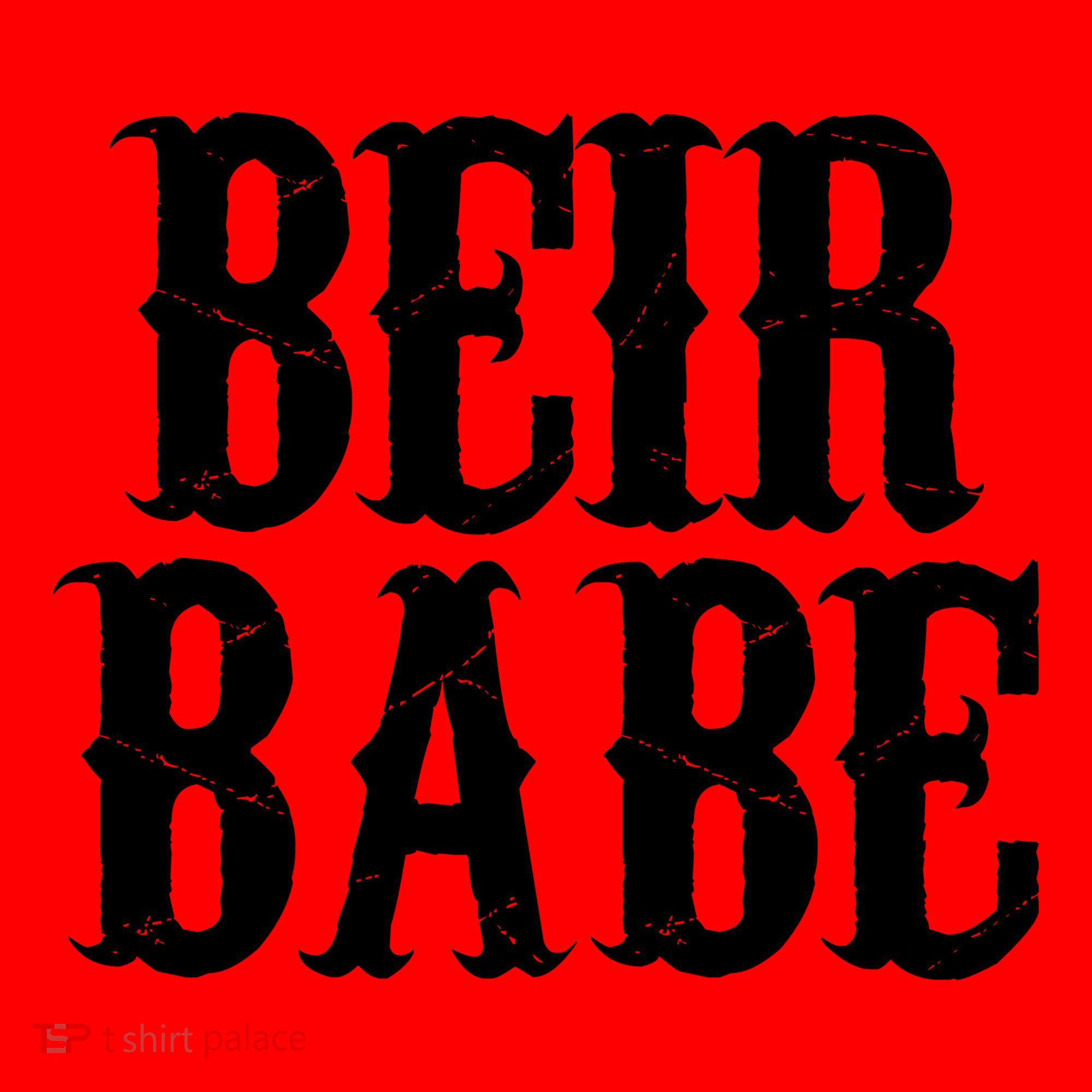 Beir Babe Oktoberfest Funny Santa Hat