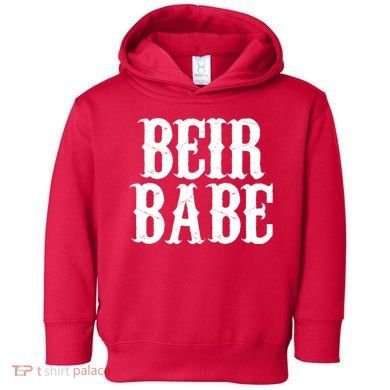 Beir Babe Oktoberfest Funny Toddler Hoodie