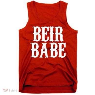Beir Babe Oktoberfest Funny Tank Top