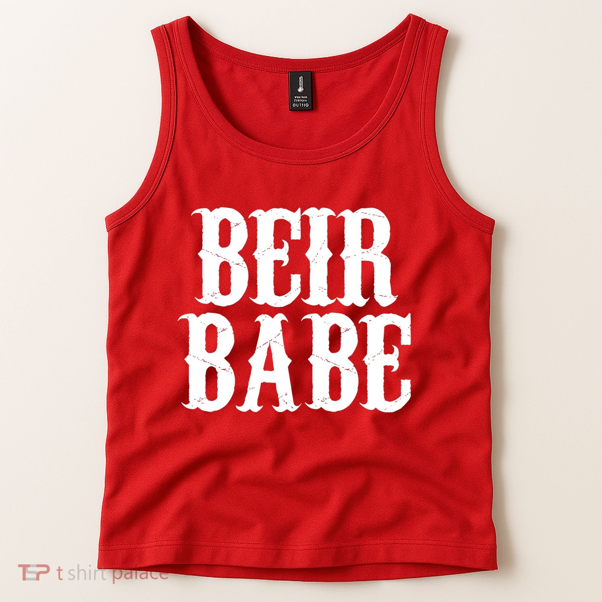 Beir Babe Oktoberfest Funny Tank Top