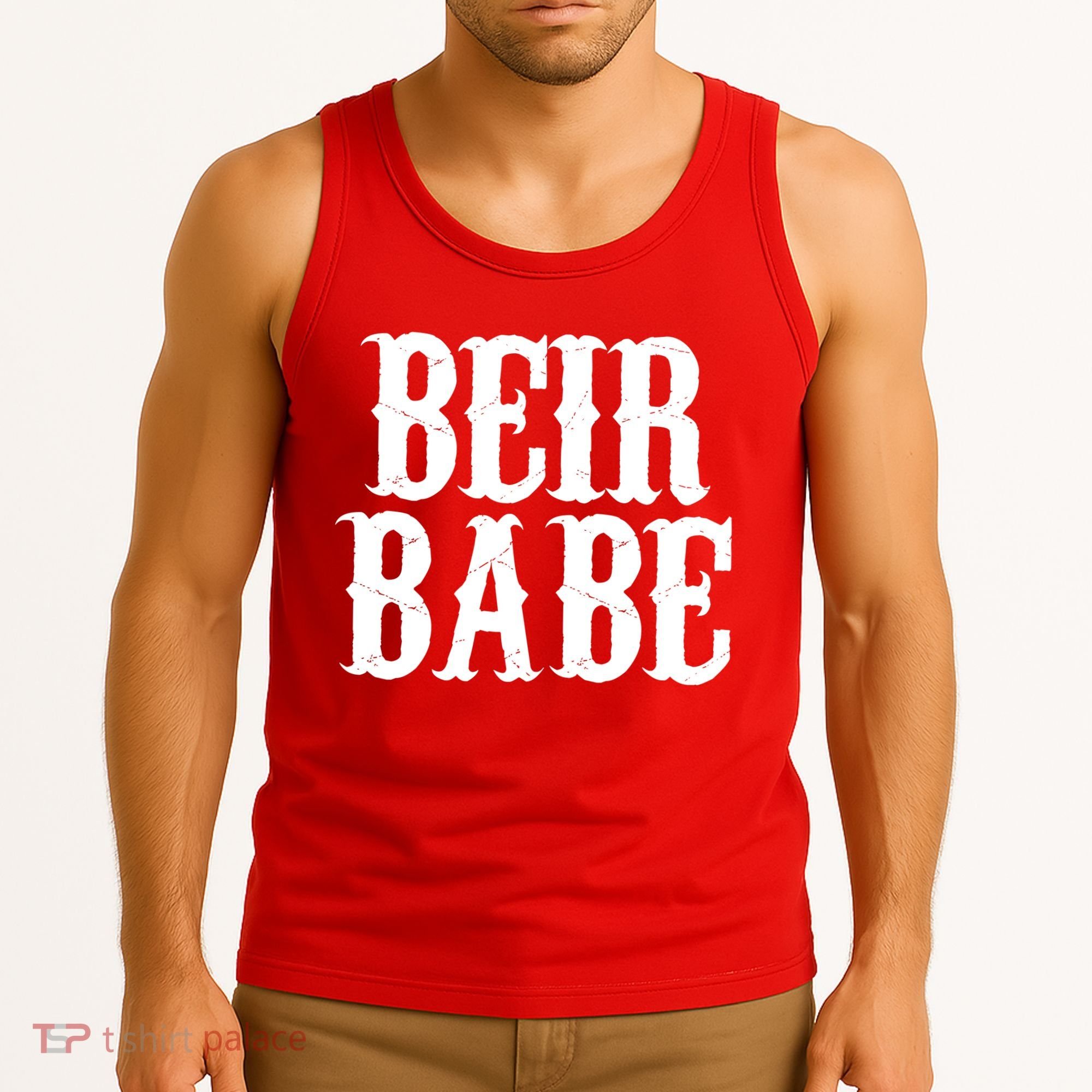 Beir Babe Oktoberfest Funny Tank Top