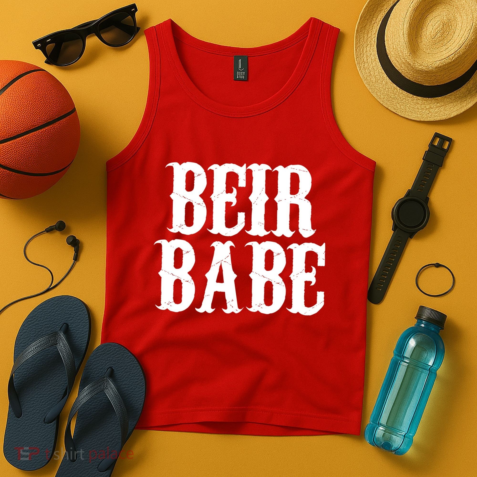 Beir Babe Oktoberfest Funny Tank Top
