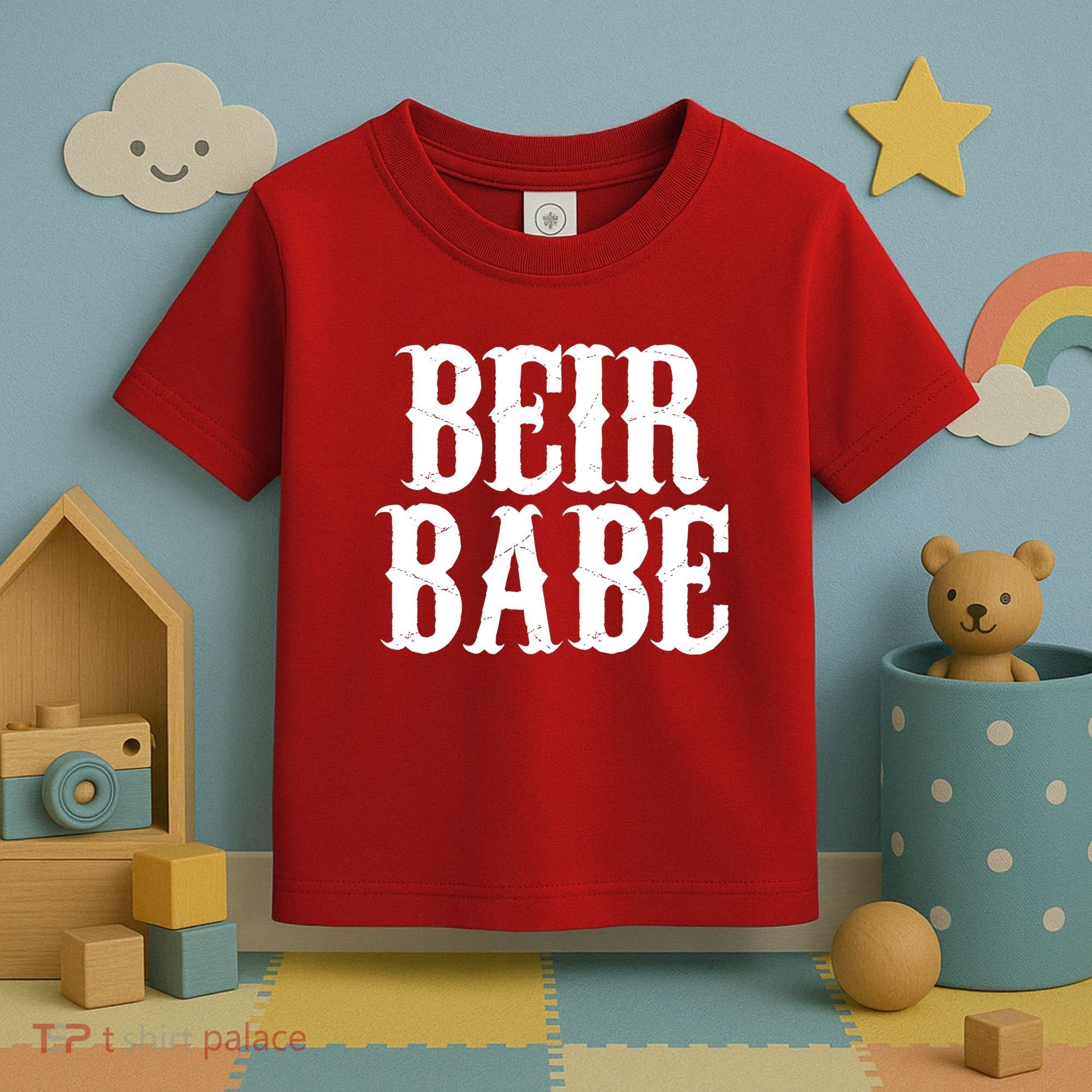Beir Babe Oktoberfest Funny Toddler T-Shirt