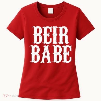 Beir Babe Oktoberfest Funny Women's T-Shirt