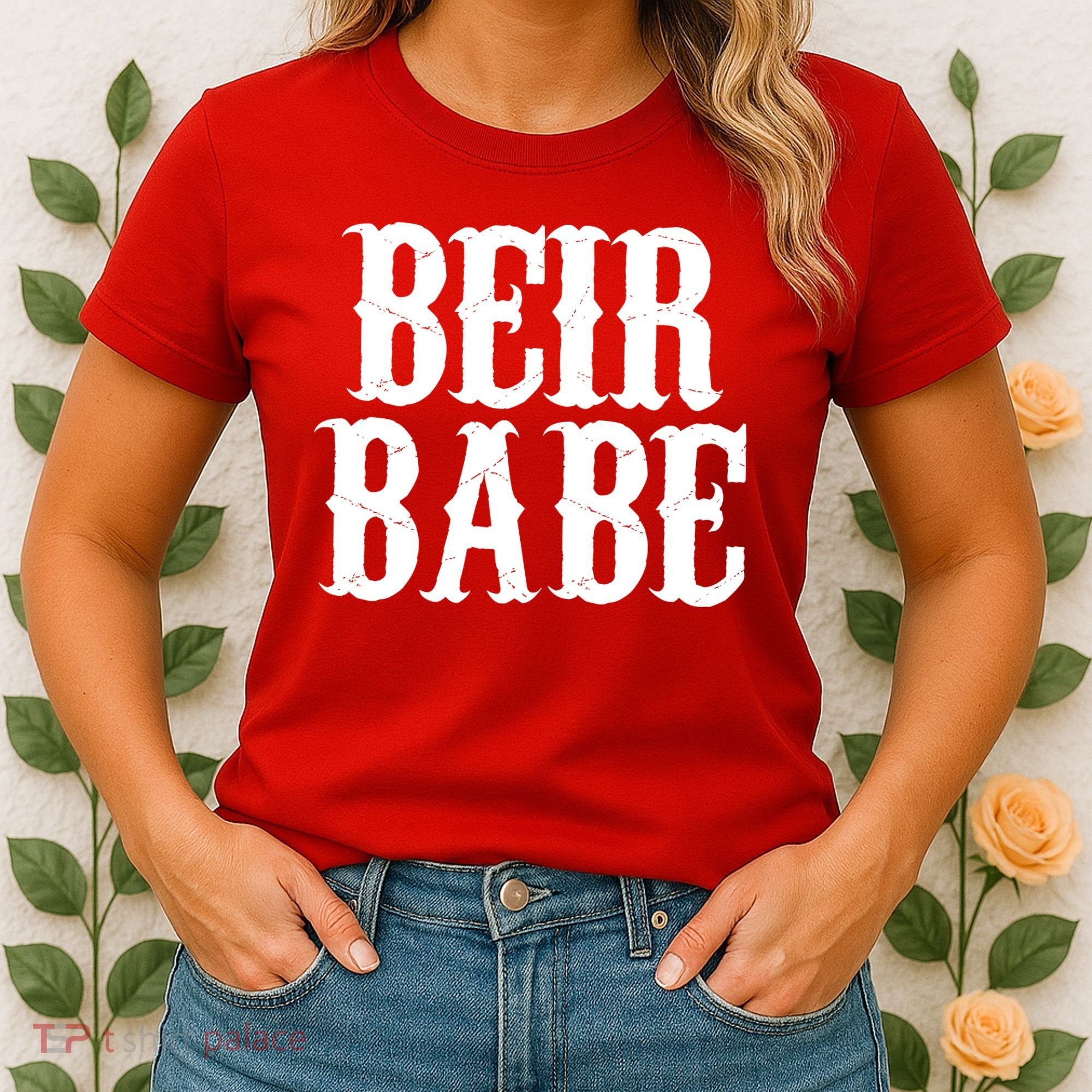 Beir Babe Oktoberfest Funny Women's T-Shirt
