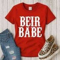 Beir Babe Oktoberfest Funny Women's T-Shirt thumb 3