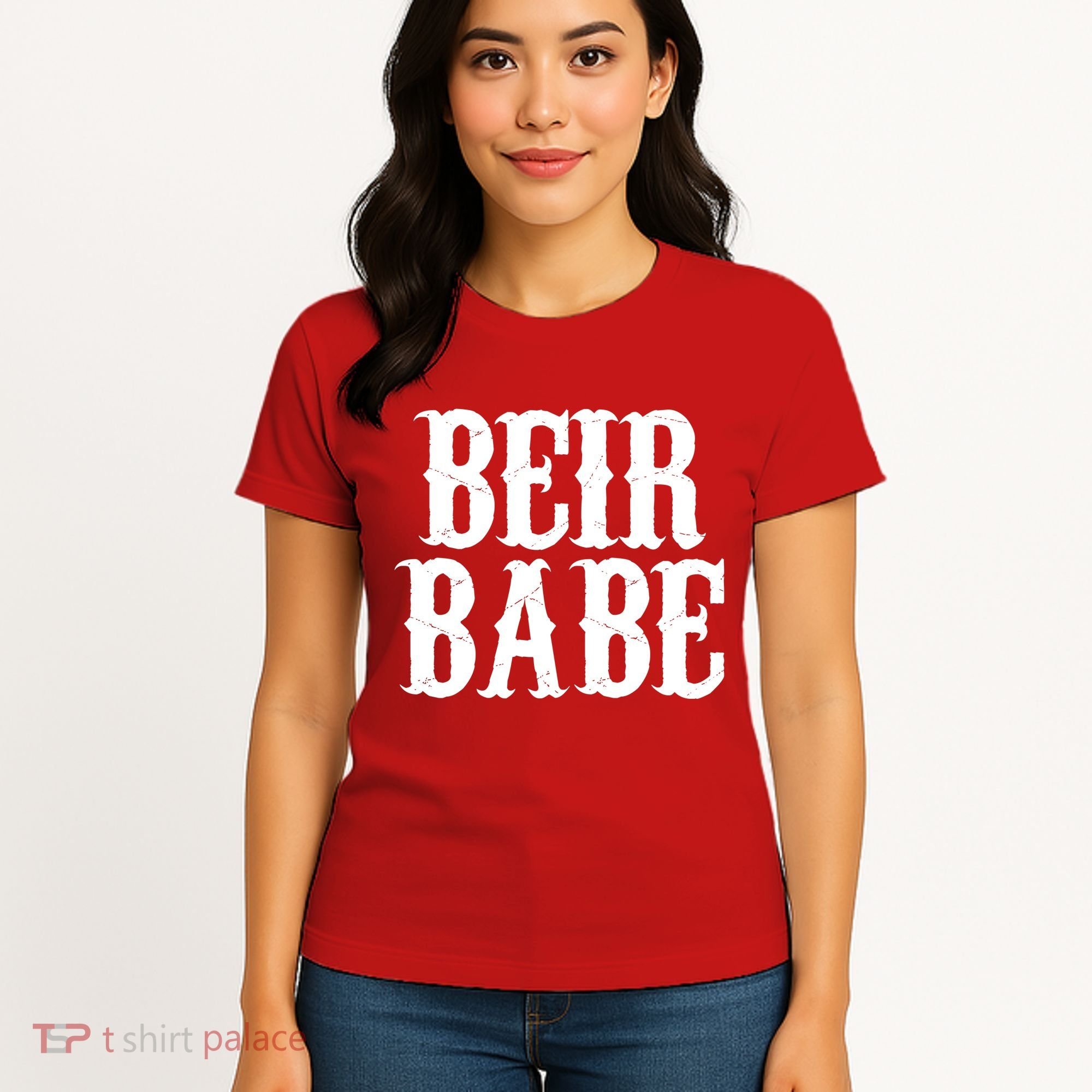 Beir Babe Oktoberfest Funny Women's T-Shirt