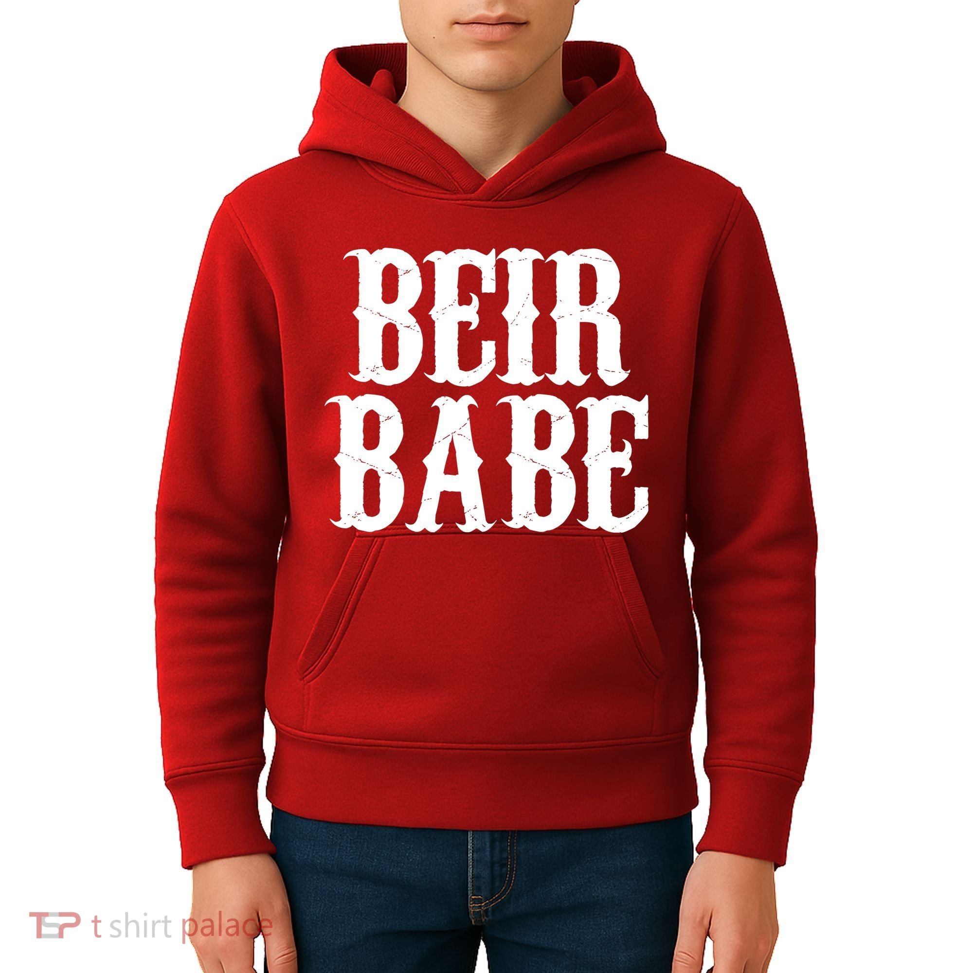 Beir Babe Oktoberfest Funny Kids Hoodie