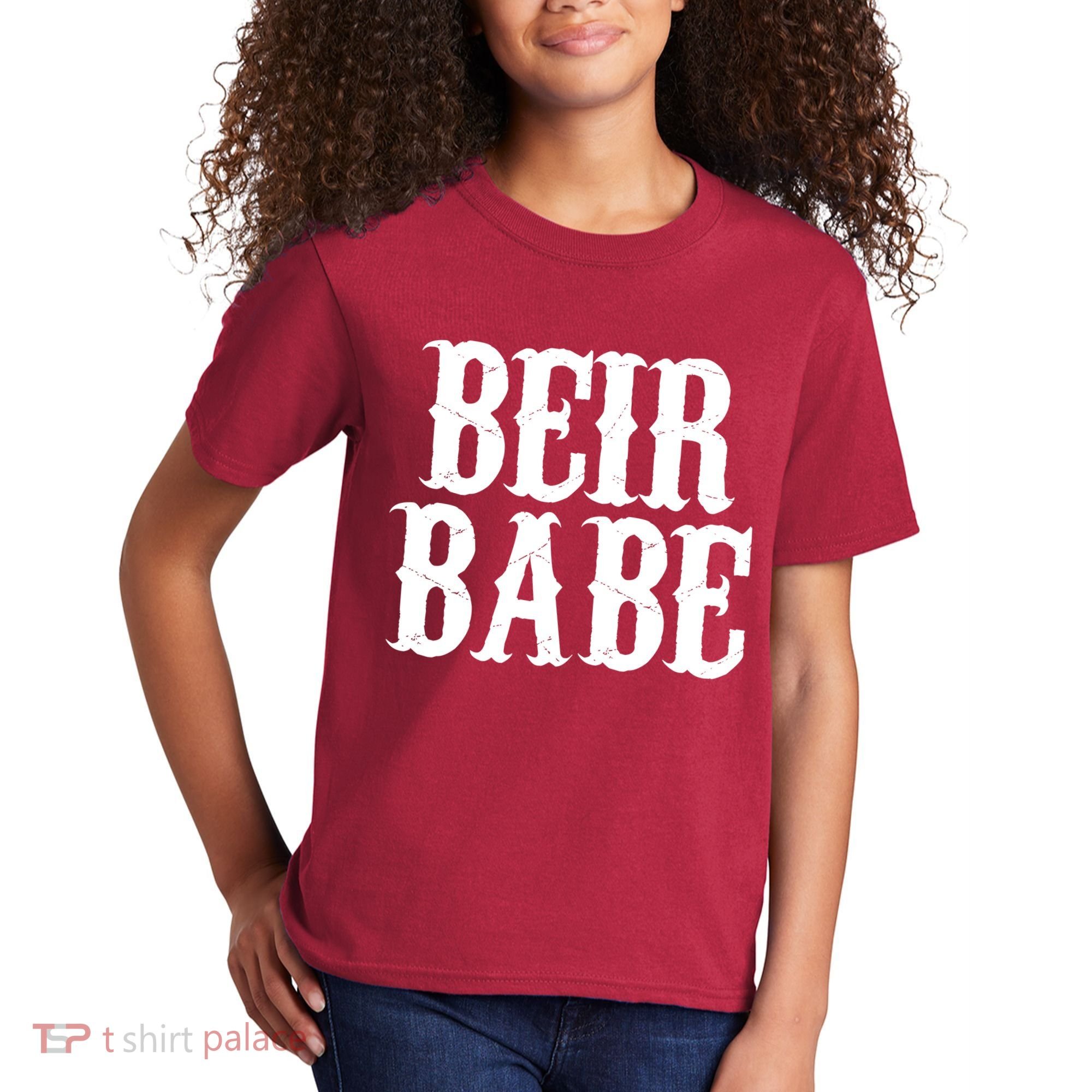 Beir Babe Oktoberfest Funny Kids T-Shirt