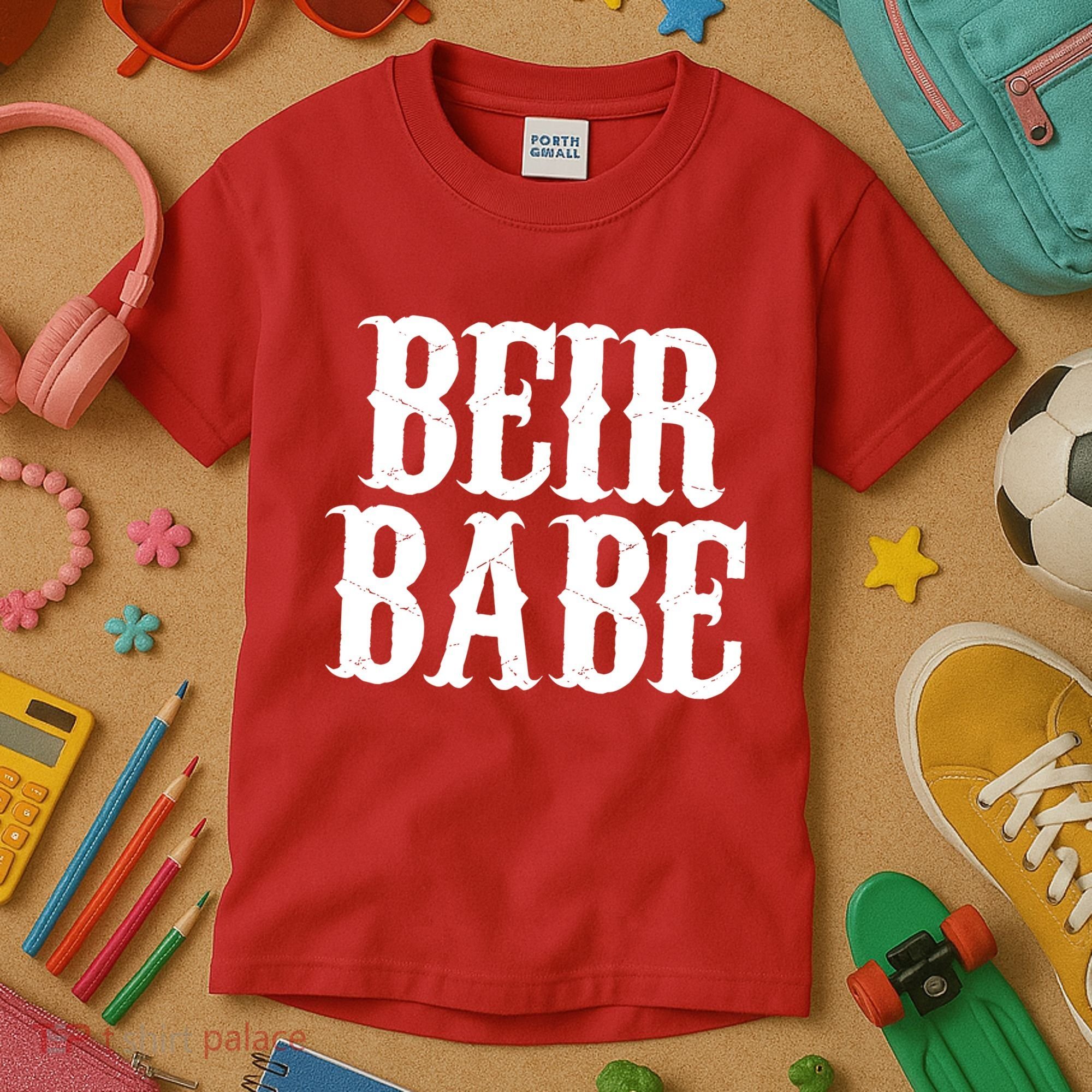 Beir Babe Oktoberfest Funny Kids T-Shirt
