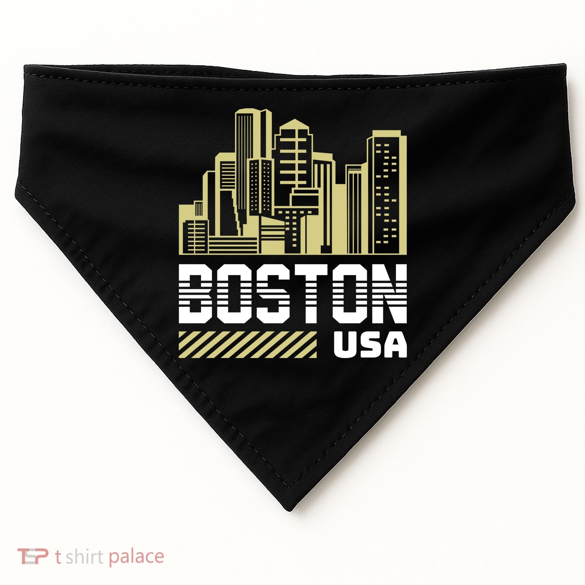 Boston USA-Made Doggie Bandana