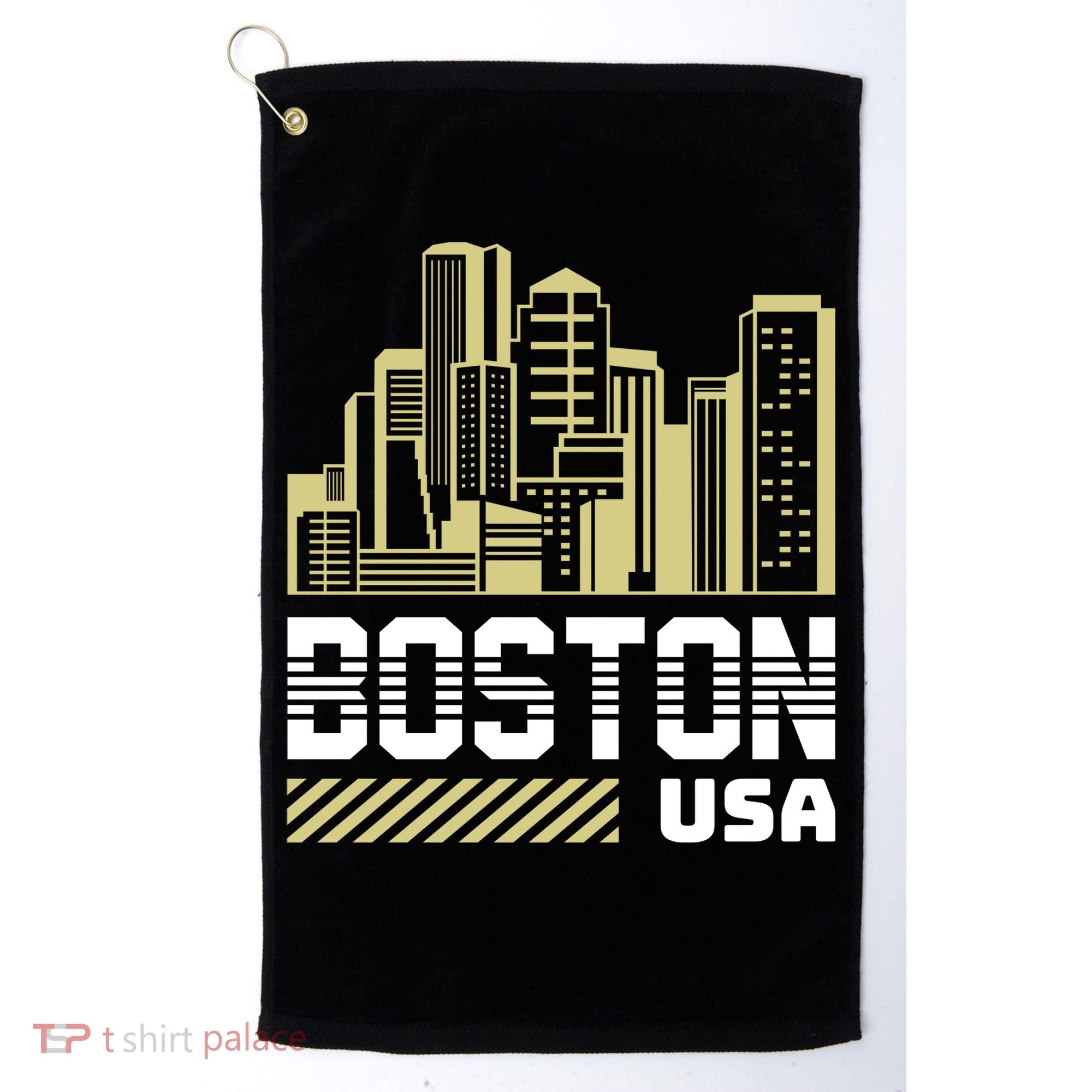 Boston Golf Towel
