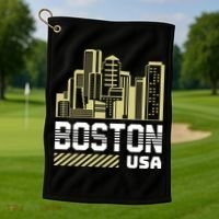 Boston Golf Towel thumb 1