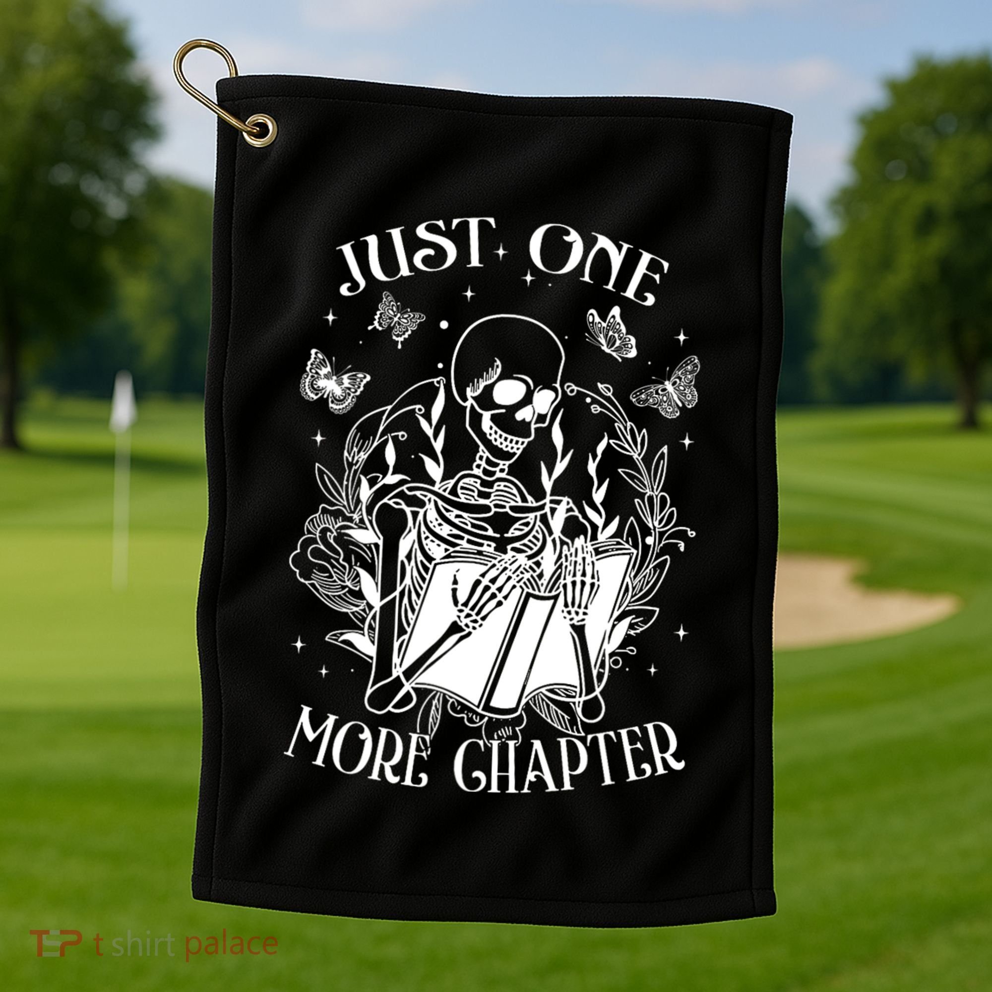 Bookish Golf Towel