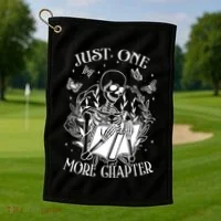 Bookish Golf Towel thumb 1