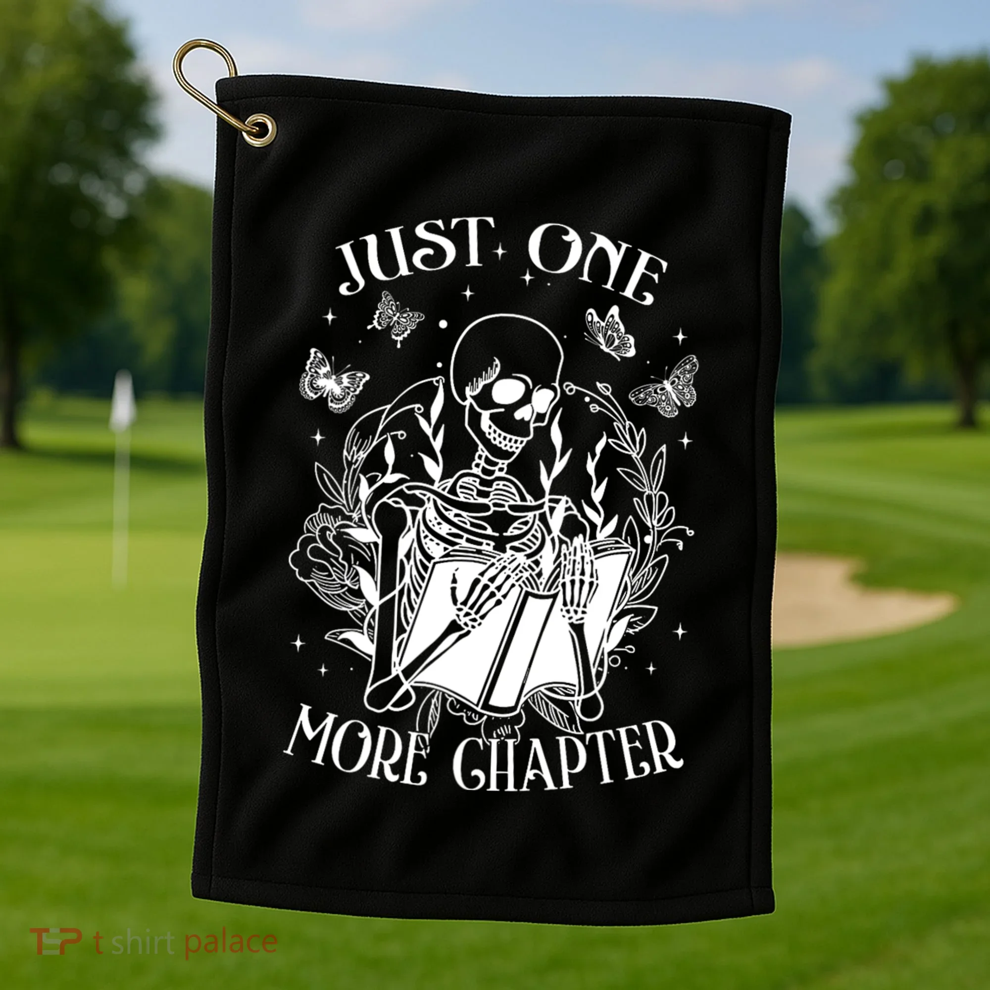 Bookish Golf Towel