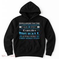 Big Ball Of Wibbly Wobbly Timey Wimey Hoodie thumb 0