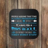 Big Ball Of Wibbly Wobbly Timey Wimey Coaster thumb 0