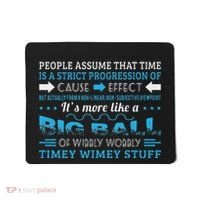 Big Ball Of Wibbly Wobbly Timey Wimey Mousepad thumb 0