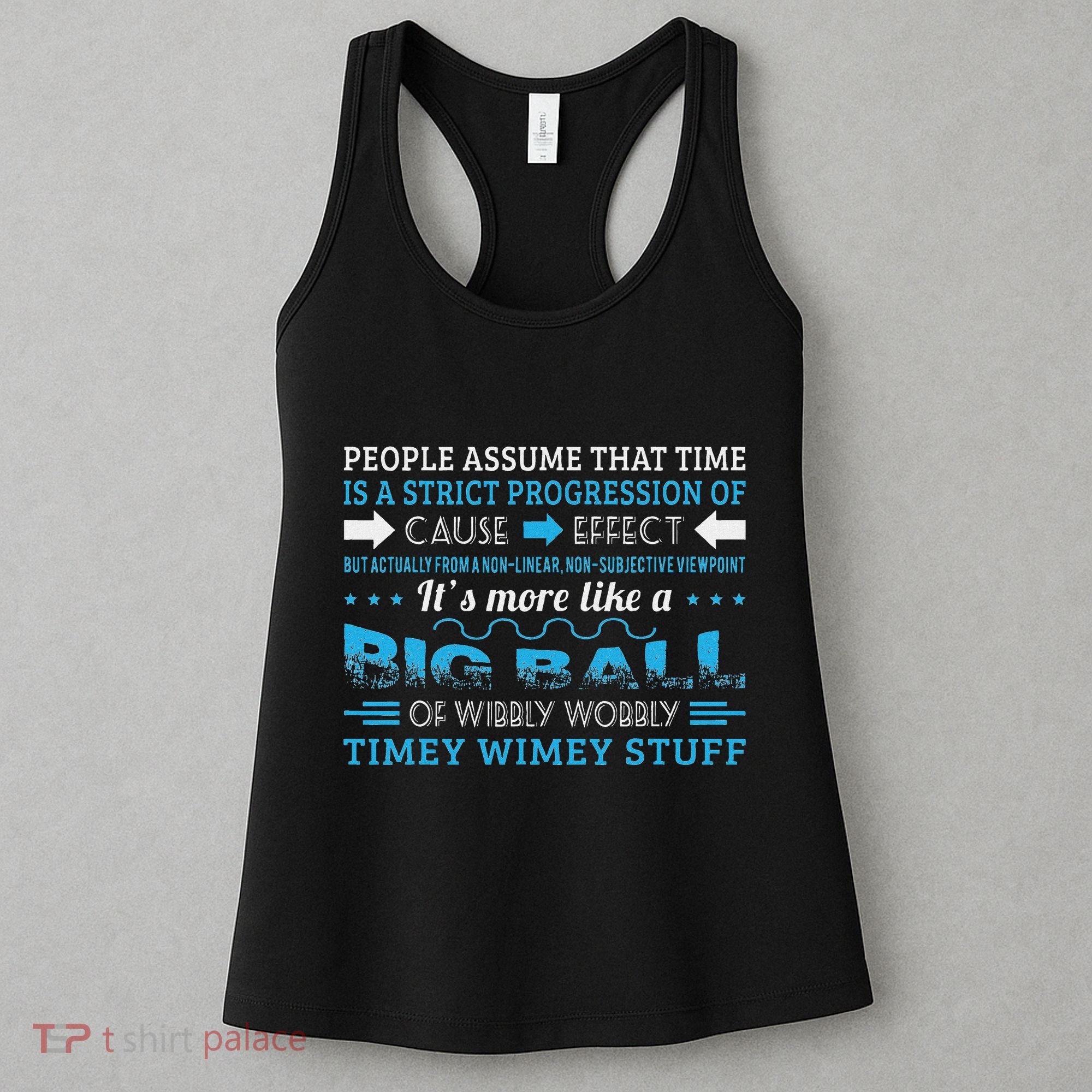 Big Ball Of Wibbly Wobbly Timey Wimey Women's Tank Top