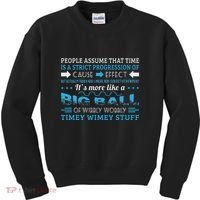 Big Ball Of Wibbly Wobbly Timey Wimey Kids Sweatshirt thumb 0